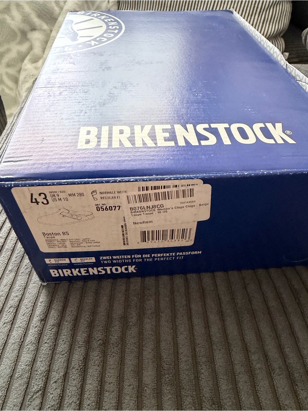 BIRKENSTOCK Men’s Clogs Clogs , Beige Taupe Taupe , 10 US - Picture 4 of 4